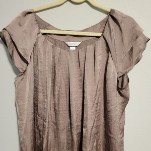 XL Christopher & Banks brown top